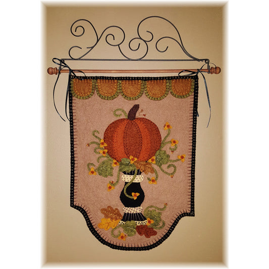 Once Upon A Pedestal Wall Hanging PLP-197e - Downloadable Pattern