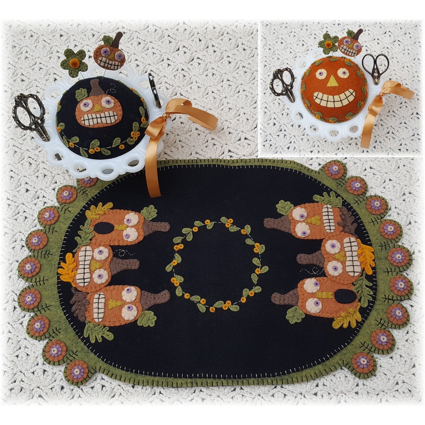 Fright Night Table Runner Pattern PLP-212 - Paper Pattern