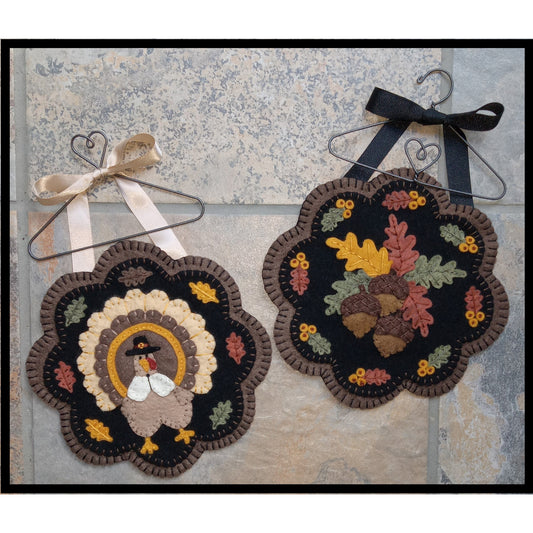 Simply Fall Mini Mats  PLP-256e - Downloadable Pattern