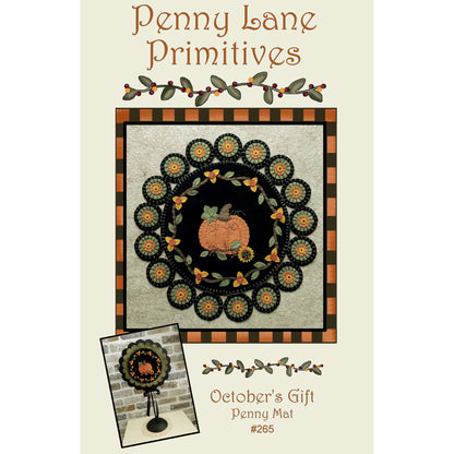 October's Gift Penny Mat PLP-265e - Downloadable Pattern