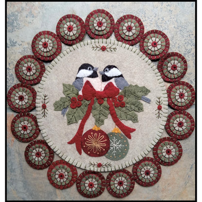 Christmas Visitors Penny Mat Pattern PLP-266  - Paper Pattern