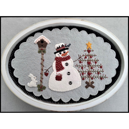 Winter Wonderland Table Mat/Wall Hanging Pattern PLP-268 - Paper Pattern