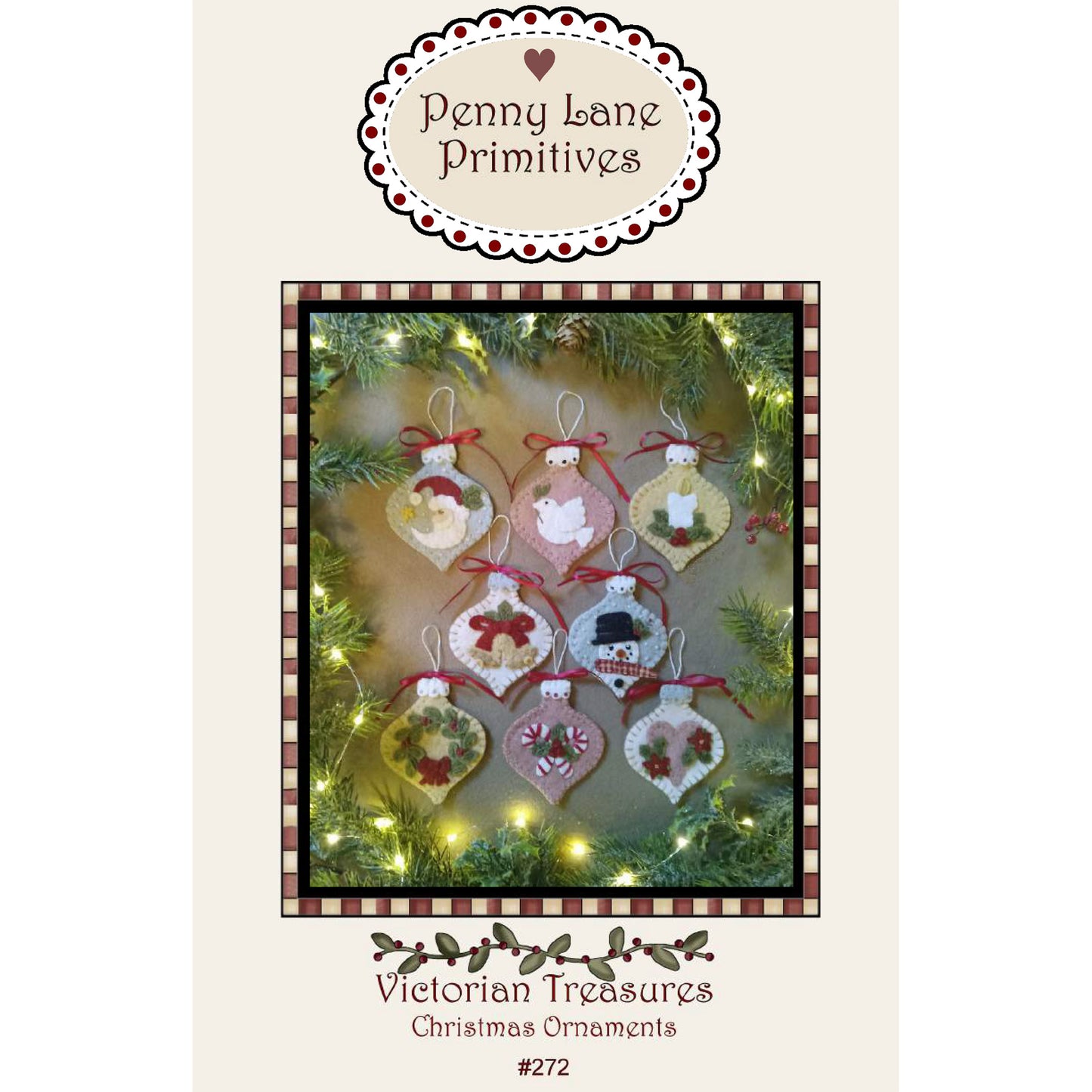 Victorian Treasures Ornament Pattern PLP-272 - Paper Pattern