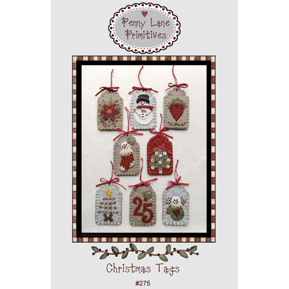 Christmas Tags PLP-275e - Downloadable Pattern