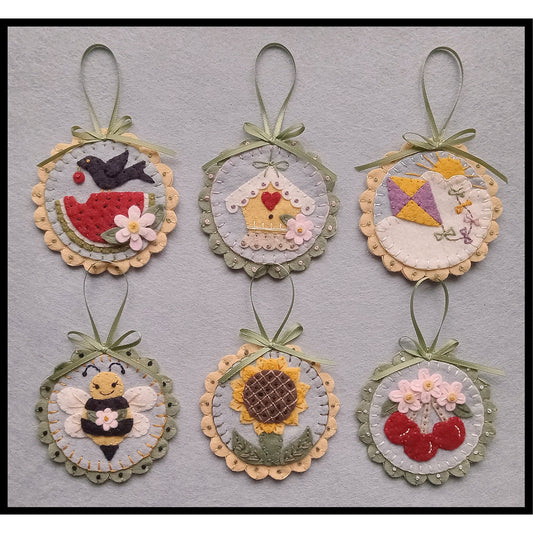 Summer Delights Ornaments PLP-281e - Downloadable Pattern