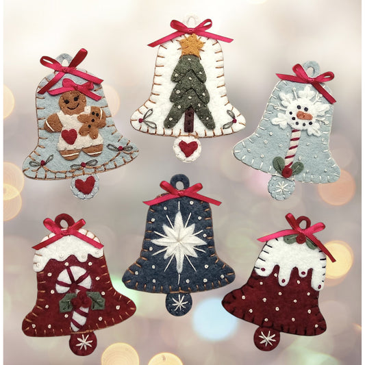 Christmas Bells Ornaments Pattern PLP-290 - Paper Pattern