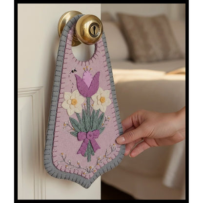 From My Garden - Doorknob Hanger Pattern PLP-312 - Paper Pattern