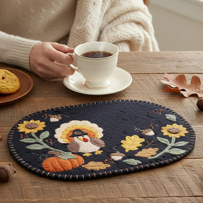Thankful Mug Rug/Mini Mat Pattern PLP-317 - Paper Pattern