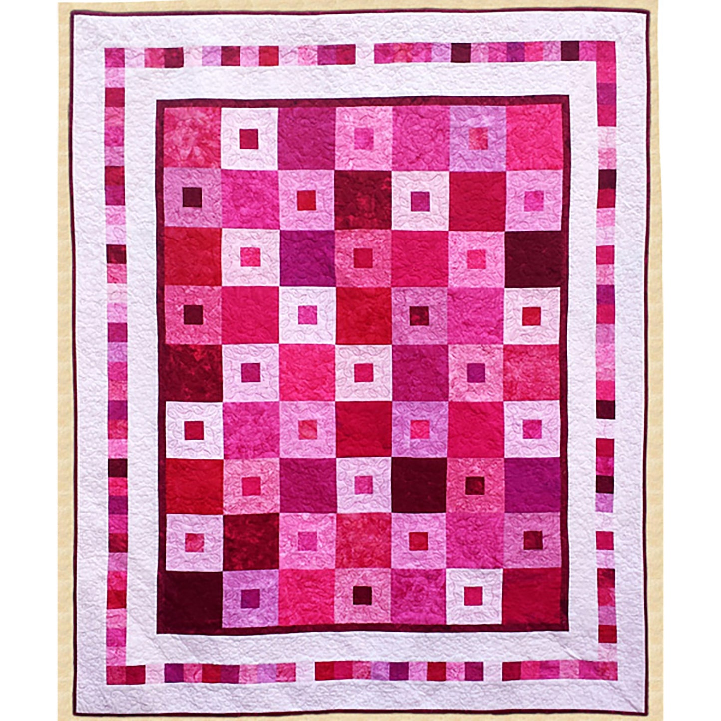 Coming Up Roses Quilt Pattern PPP-019 - Paper Pattern