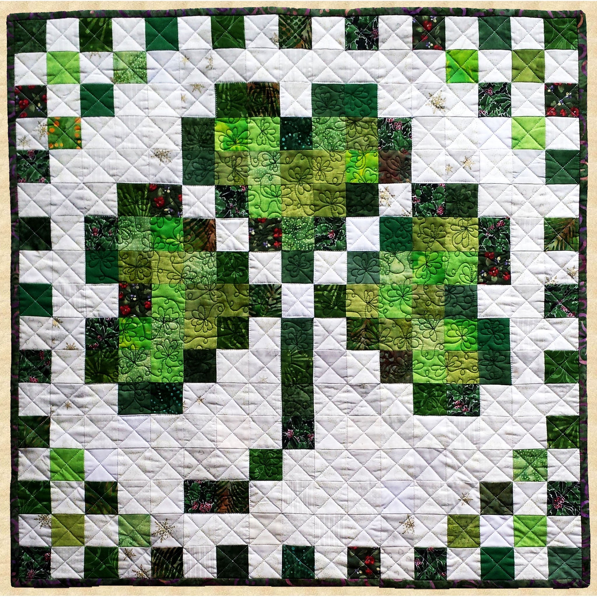 March Shamrock Quilt PPP-022e - Downloadable Pattern – QuiltWoman.com