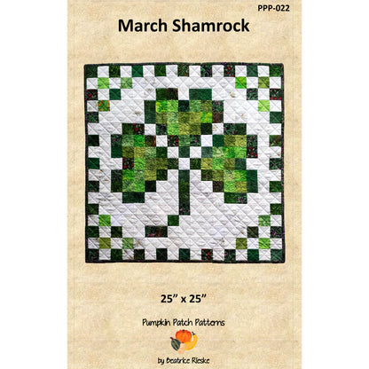 March Shamrock Quilt Pattern PPP-022 - Paper Pattern