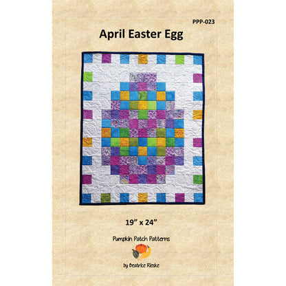 April Easter Egg Quilt Pattern PPP-023 - Paper Pattern