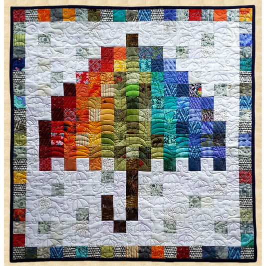 November Umbrella Quilt Pattern PPP-030 - Paper Pattern