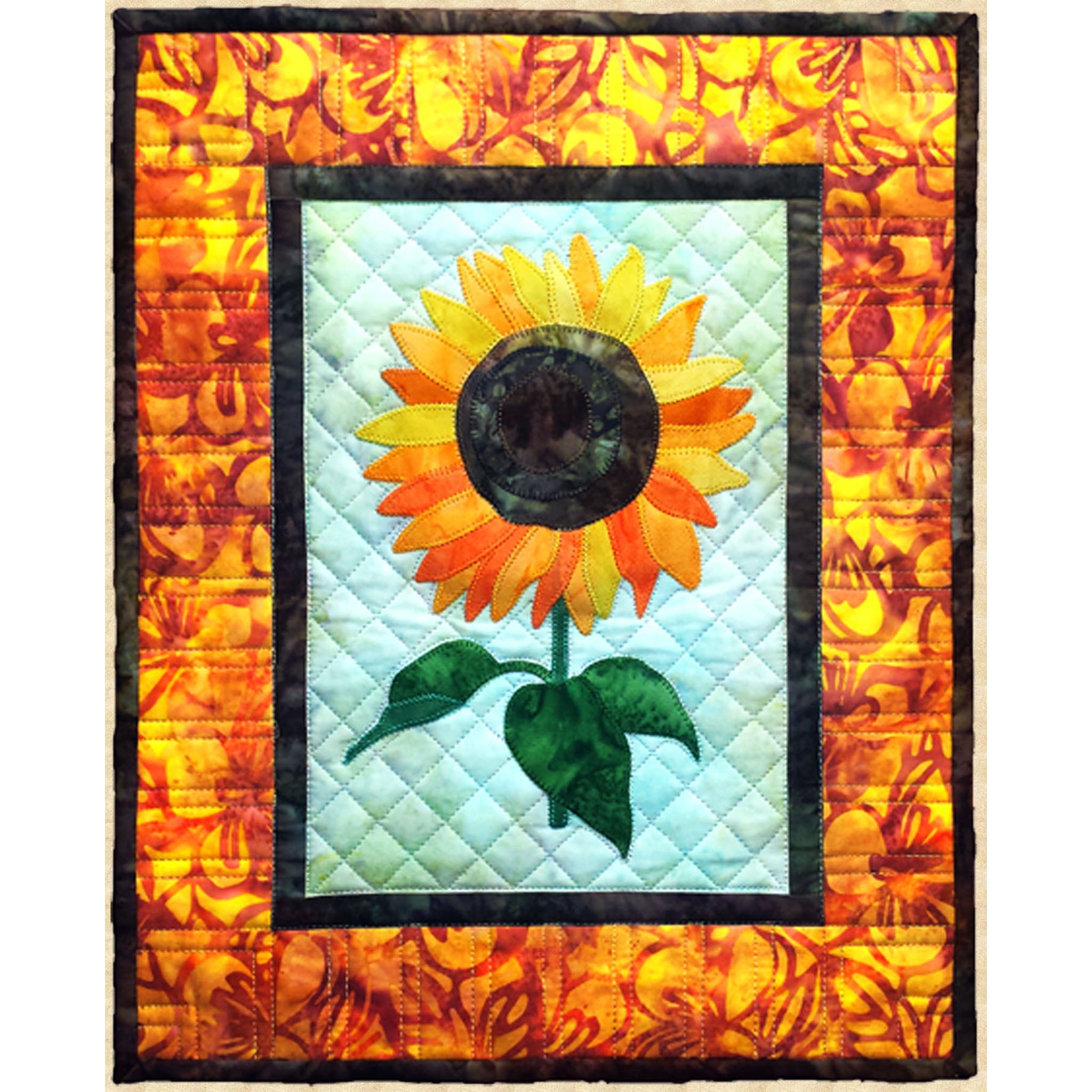 Sunflower Wall Hanging Pattern PPP-049 (intermediate, wall