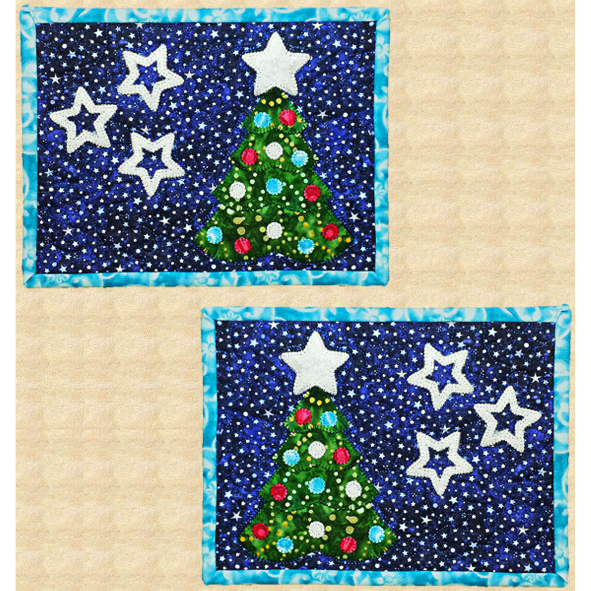 O Christmas Tree Mug Rugs Pattern PPP-051w - Wholesale Product