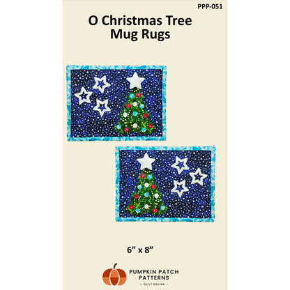 O Christmas Tree Mug Rugs Pattern PPP-051w - Wholesale Product