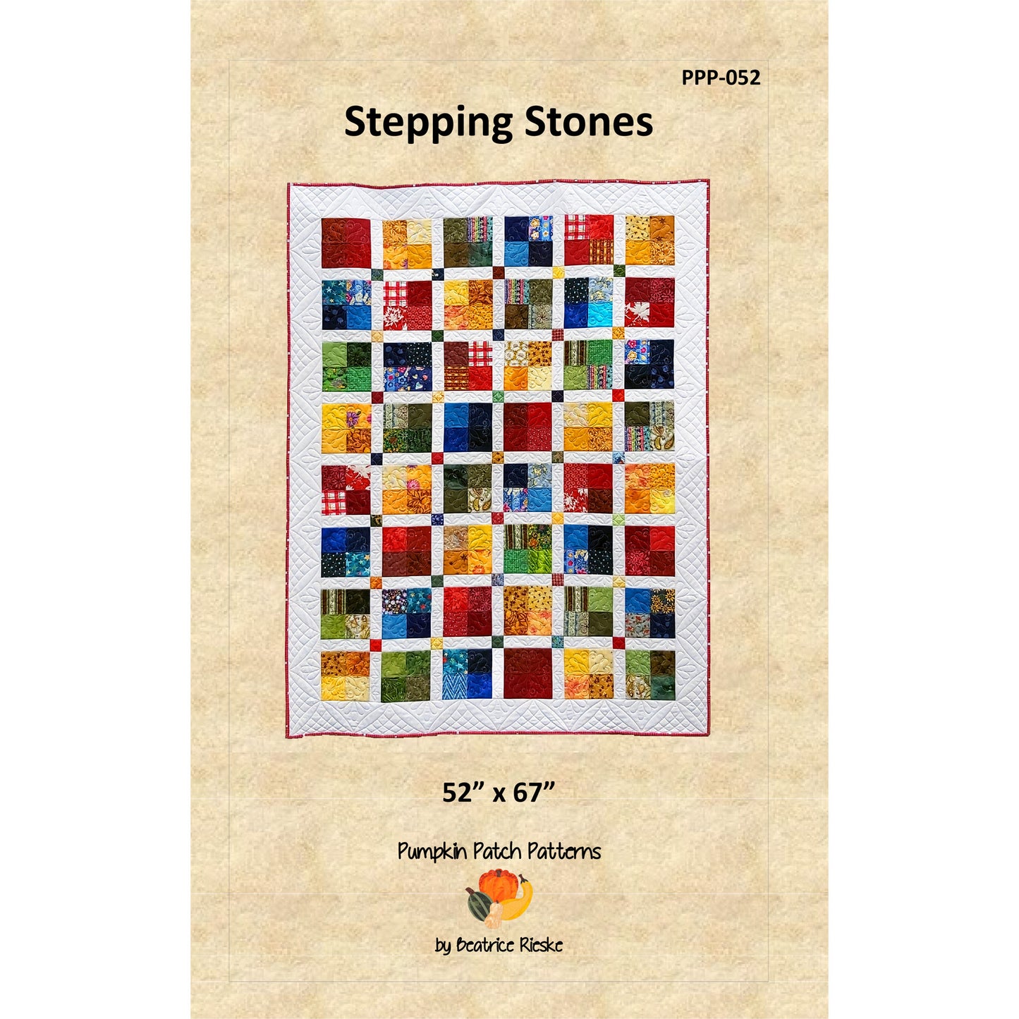 Stepping Stones Quilt PPP-052e - Downloadable Pattern