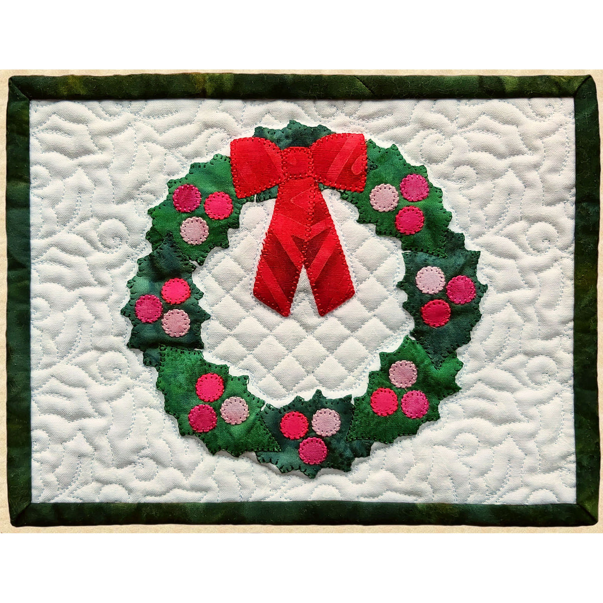Deck The Halls Mug Rugs PPP-061e - Downloadable Pattern