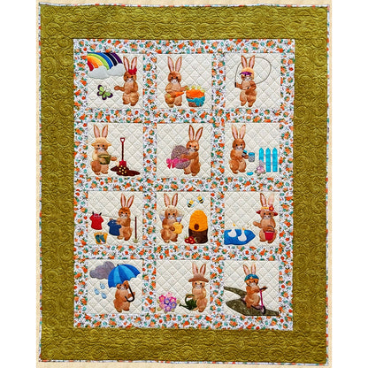 Hunny Bunnies Quilt Pattern PPP-067 - Paper Pattern