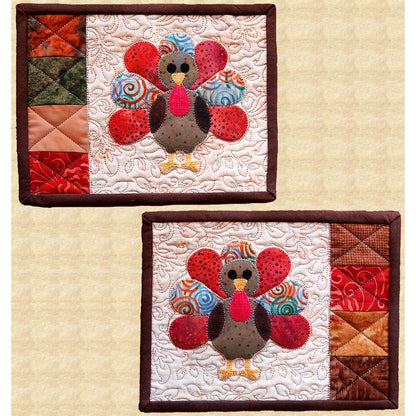 Turkey Mug Rugs PPP-073e - Downloadable Pattern