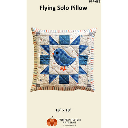 Flying Solo Pillow Pattern PPP-086 - Paper Pattern