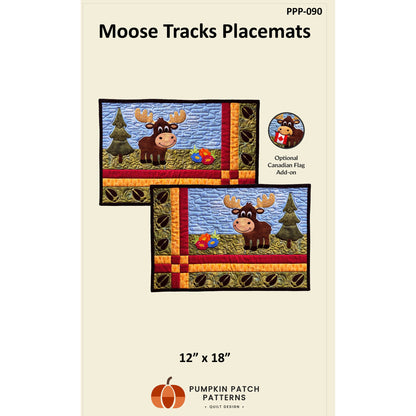 Moose Tracks Placemats Pattern PPP-090 - Paper Pattern