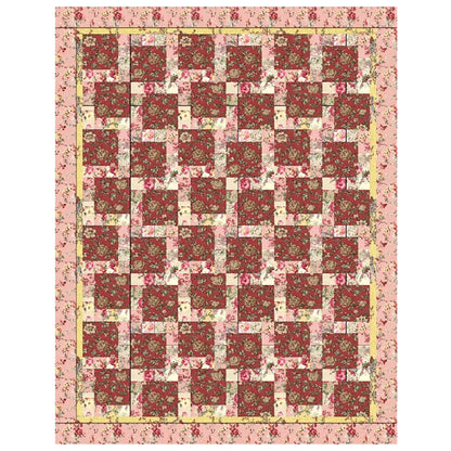 Lover's Kiss Quilt Pattern PQ-011 - Paper Pattern