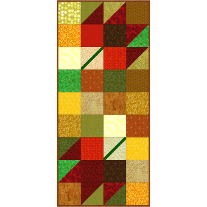 Fall Charmer Wall Hanging Quilt Pattern PQ-012 - Paper Pattern