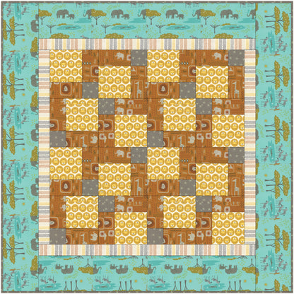 Baby Nines Quilt Quilt Pattern PQ-032 - Paper Pattern