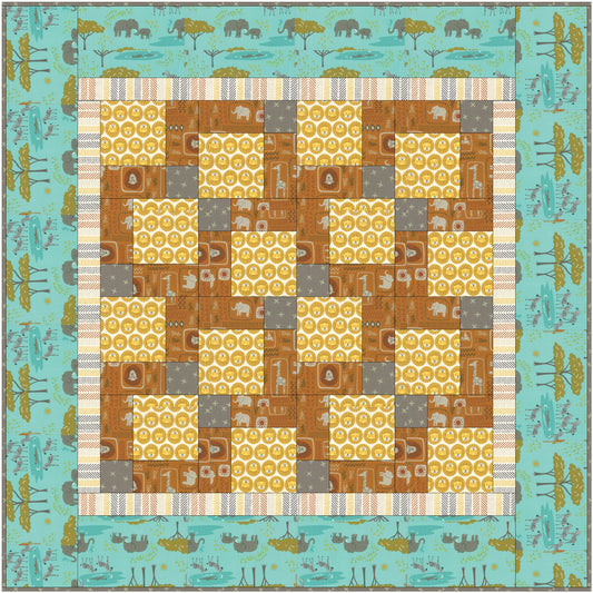 Baby Nines Quilt Quilt Pattern PQ-032 - Paper Pattern