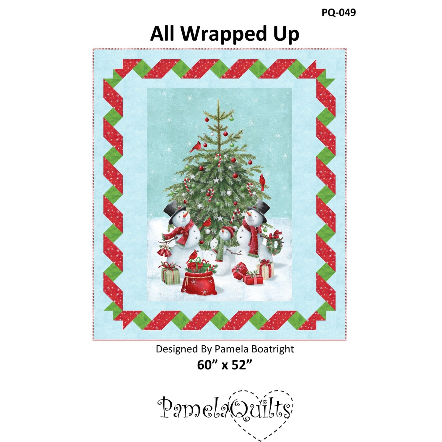 All Wrapped Up Quilt Pattern PQ-049w - Wholesale Product