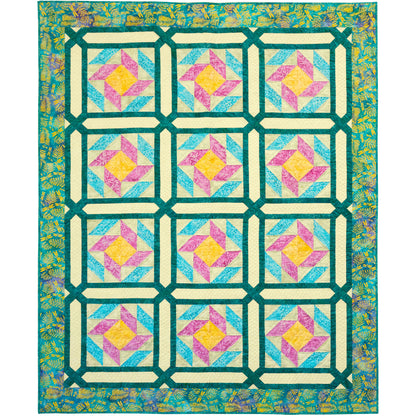 Posy Park Quilt PQ-054e - Downloadable Pattern
