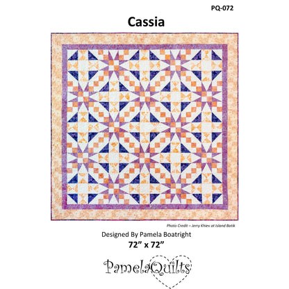 Cassia Quilt Pattern PQ-072w - Wholesale Product