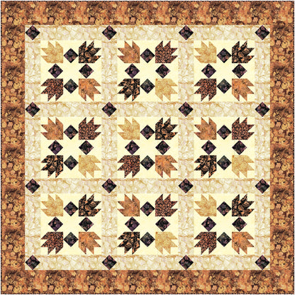 Drifting Leaves Quilt Pattern PQ-076w - Wholesale Product