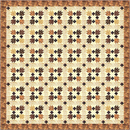 Drifting Leaves Quilt Pattern PQ-076w - Wholesale Product