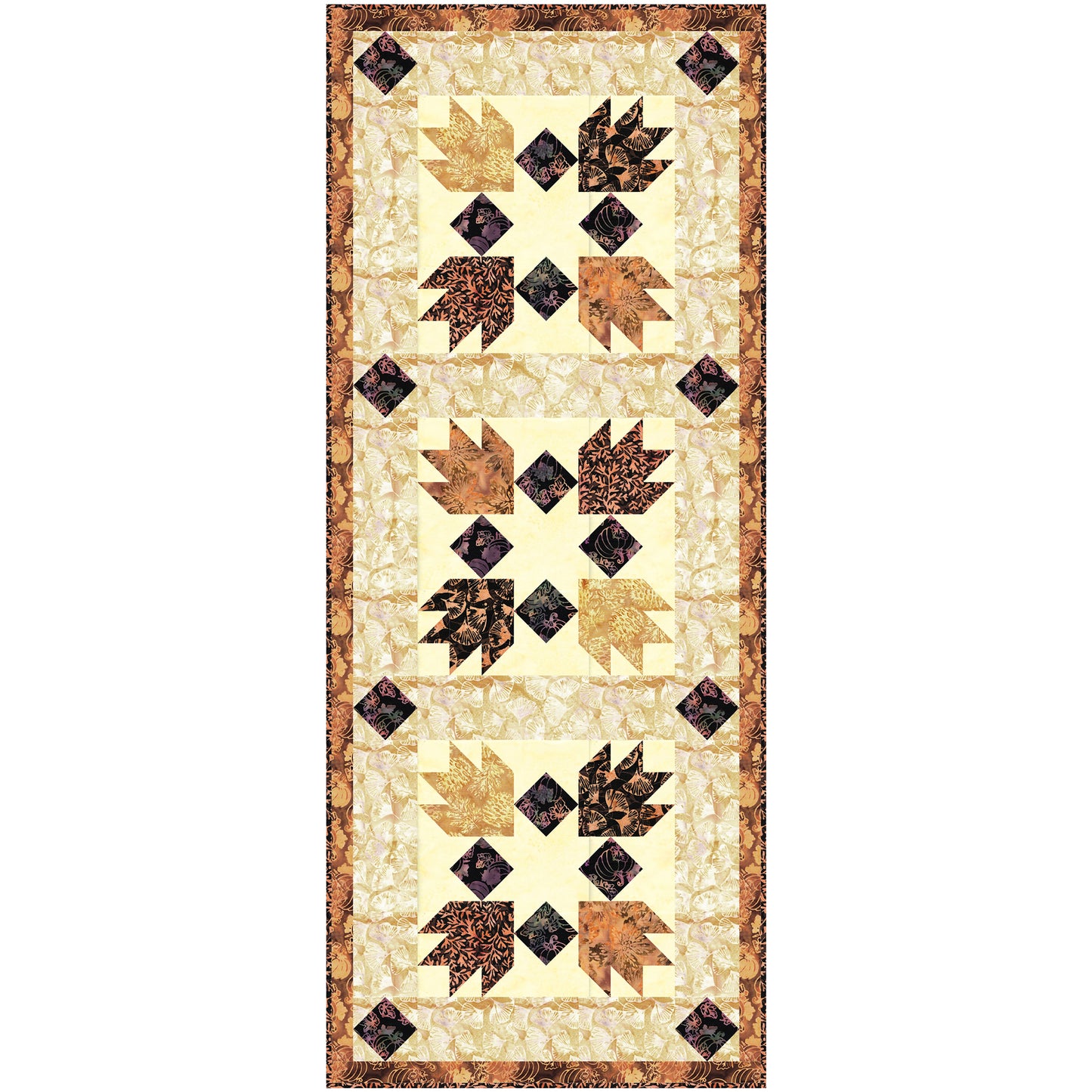 Drifting Leaves Quilt Pattern PQ-076w - Wholesale Product