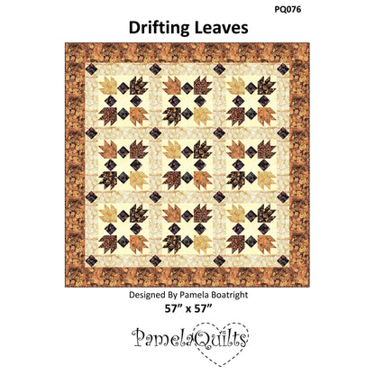 Drifting Leaves Quilt Pattern PQ-076w - Wholesale Product