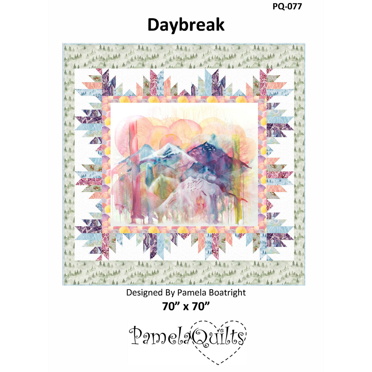 Daybreak Pattern Daybreak Quilt PQ-077e - Downloadable Pattern – QuiltWoman.com