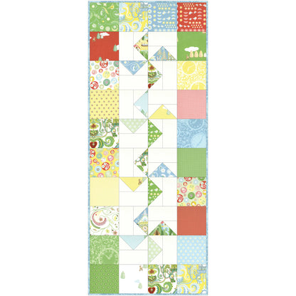 Windmills Table Runner Pattern PQ-104 - Paper Pattern