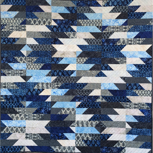 Mountain Dawning Quilt PQ-128e - Downloadable Pattern