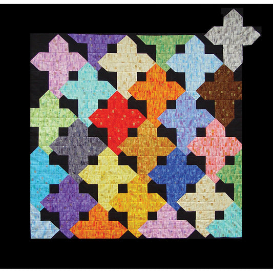 Image of the Cross Roads quilt.