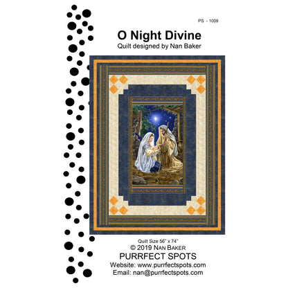 O Night Divine Quilt PS-1009e - Downloadable Pattern