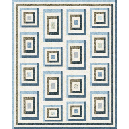 Oil & Water Quilt Pattern PS-1019 - Paper Pattern