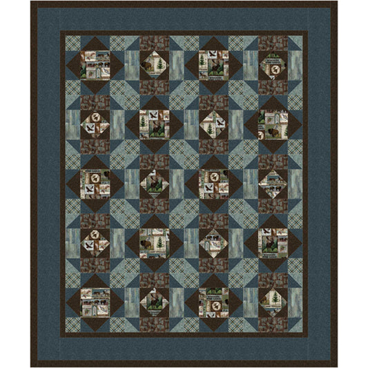 Fur Tracks Quilt PS-1020e - Downloadable Pattern