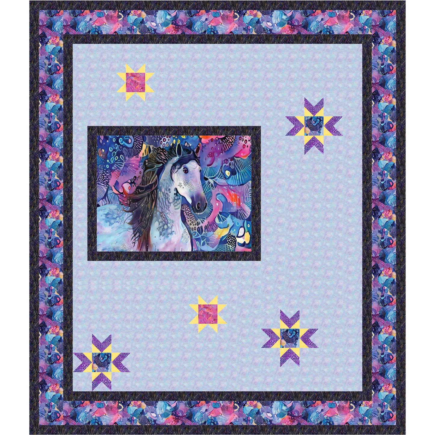Midnight Runner Quilt PS-1024e - Downloadable Pattern