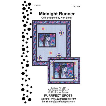 Midnight Runner Quilt PS-1024e - Downloadable Pattern