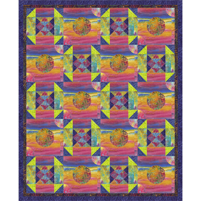 Solar Power Quilt PS-1025e - Downloadable Pattern