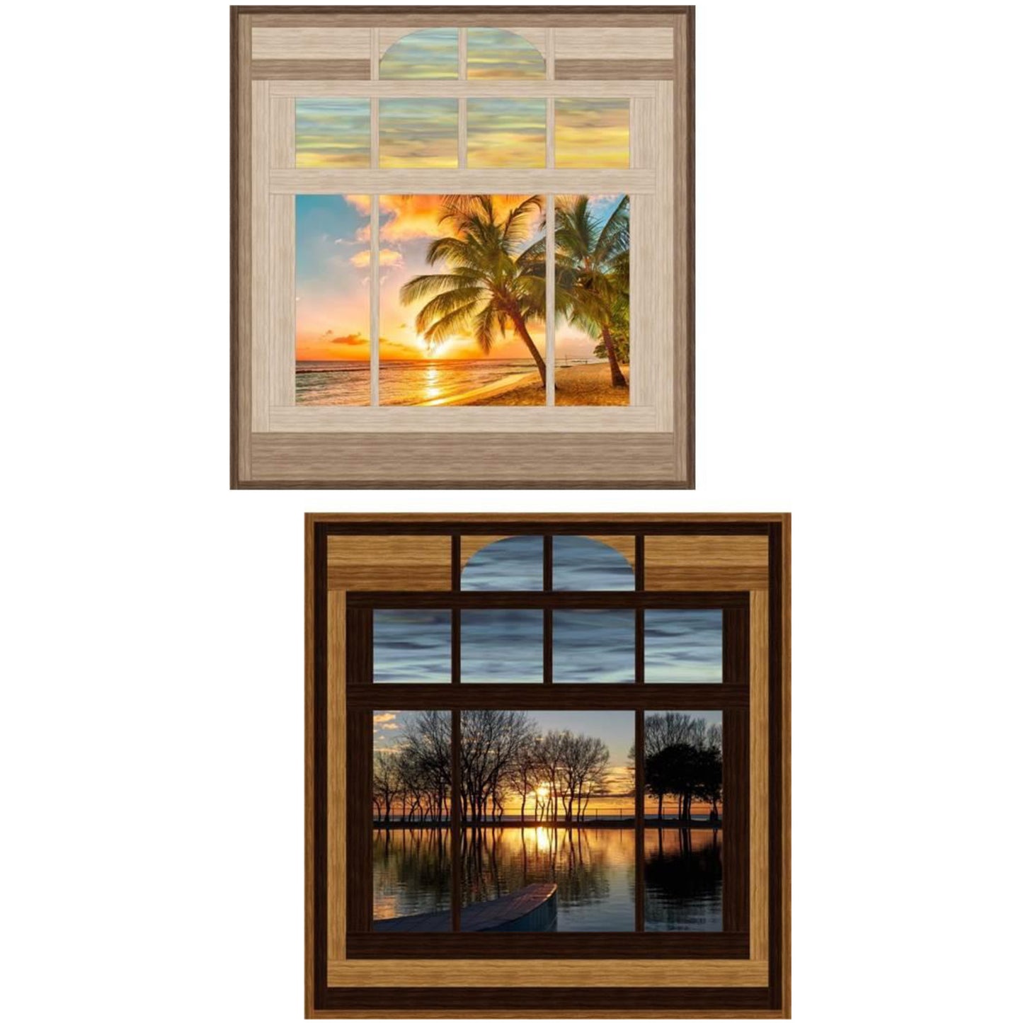 Livin' the Dream & Sunset Reflections Wall Hanging PS-1026e - Downloadable Pattern