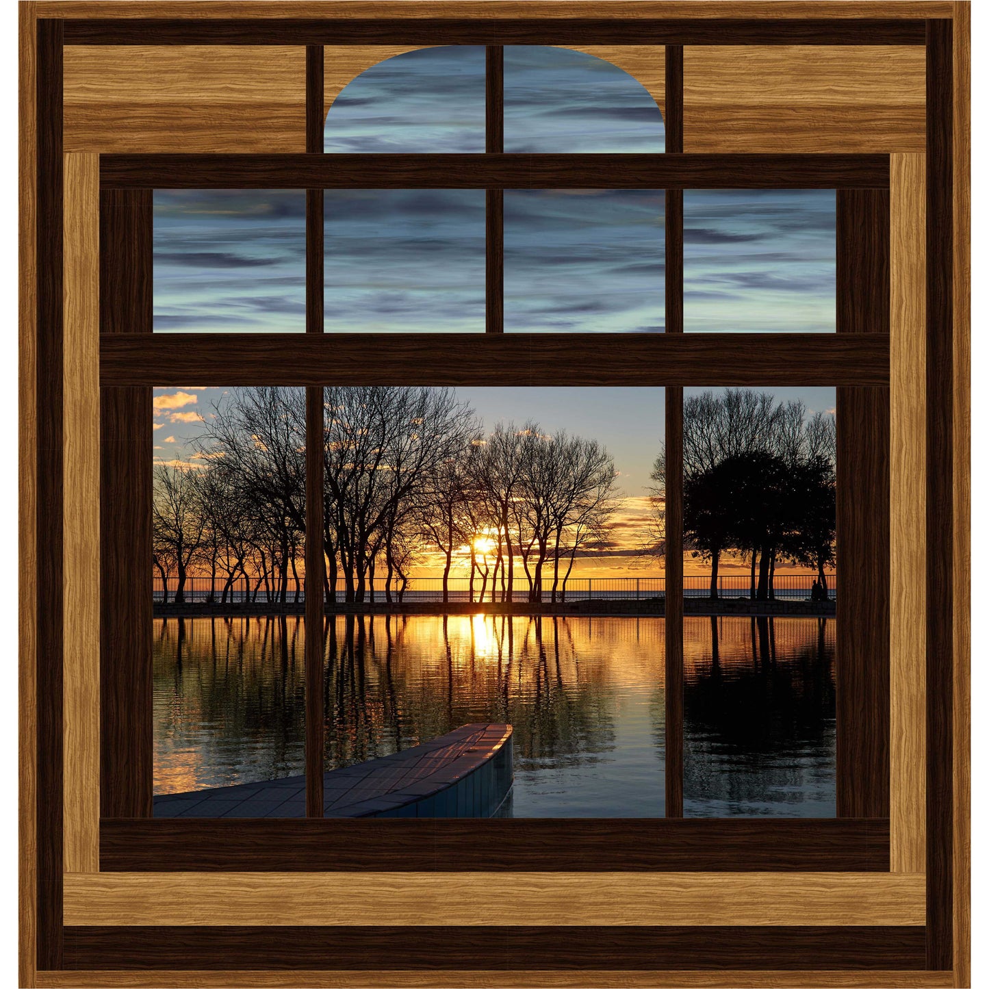 Livin' the Dream & Sunset Reflections Wall Hanging PS-1026e - Downloadable Pattern