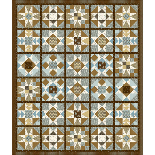 Marshmallow Marble Fudge Quilt PS-1027e - Downloadable Pattern